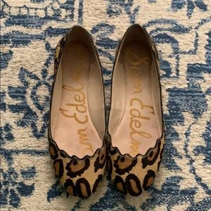 Sam Edelman Leopard Print Flats